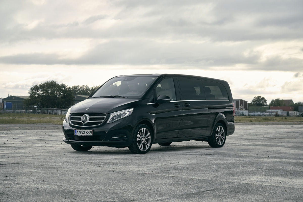 Mercedes V-Class Chauffeur Service Denmark