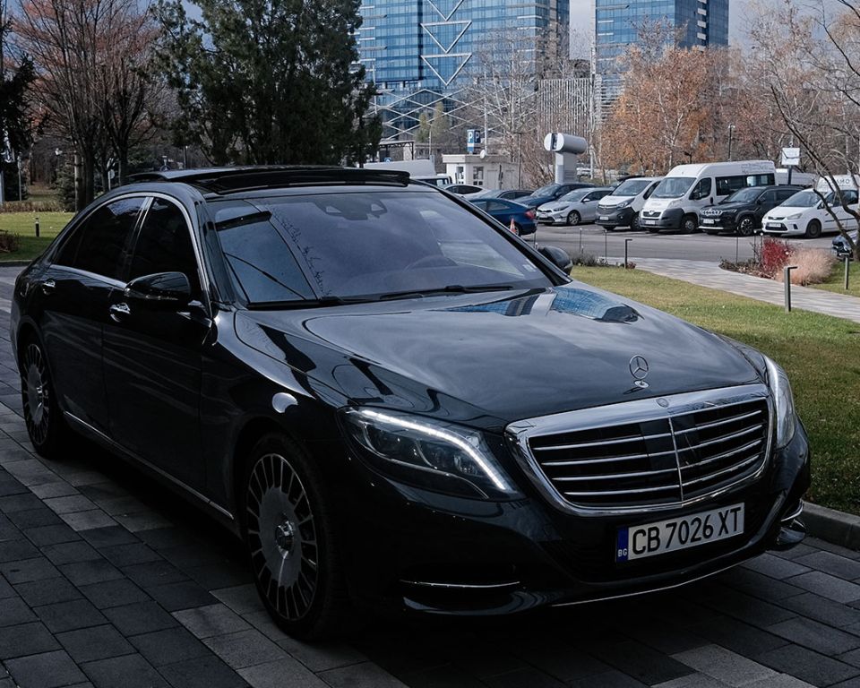 Mercedes S-Class Chauffeur Service Sofia Bulgaria