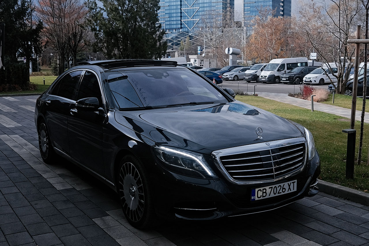 Mercedes S-Class Chauffeur Service Sofia Bulgaria