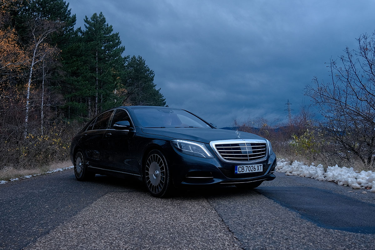 Mercedes S-Class Chauffeur Service Sofia Bulgaria