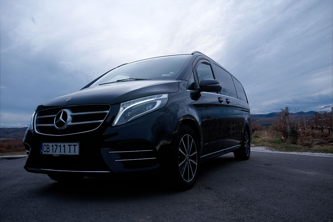 Mercedes V-Class Chauffeur Service Sofia Bulgaria