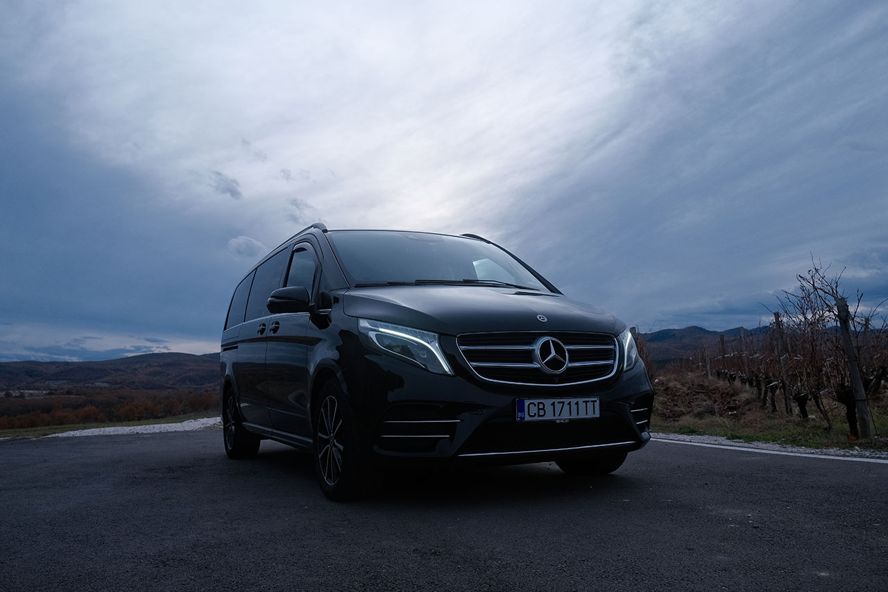 Mercedes V-Class Chauffeur Service Sofia Bulgaria