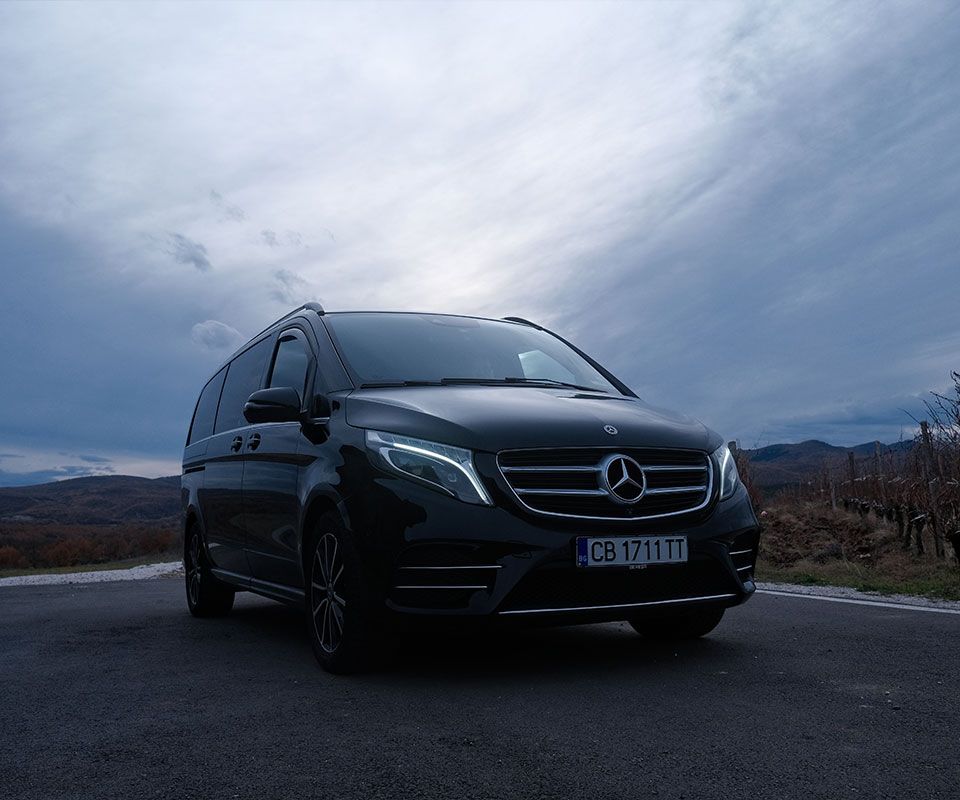 Mercedes V-Class Chauffeur Service Sofia Bulgaria