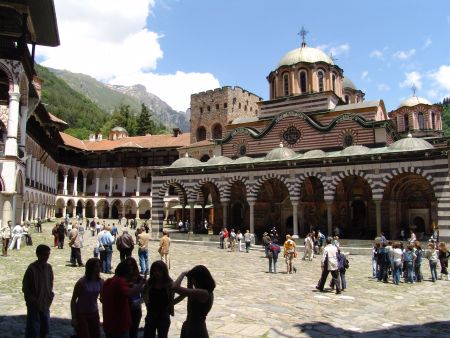 Visiting-Rila-monastery-Bulgaria